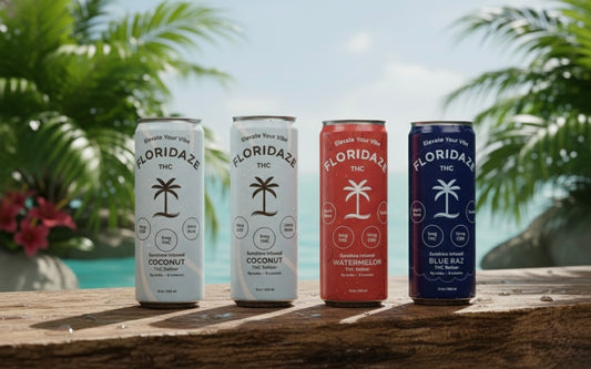 Floridaze Sunshine Infused Variety Pack – 4 Pack (12oz Cans)